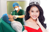 Hoa hậu Thùy Lâm lần đầu tiên can thiệp thẩm mỹ sau 13 năm đăng quang