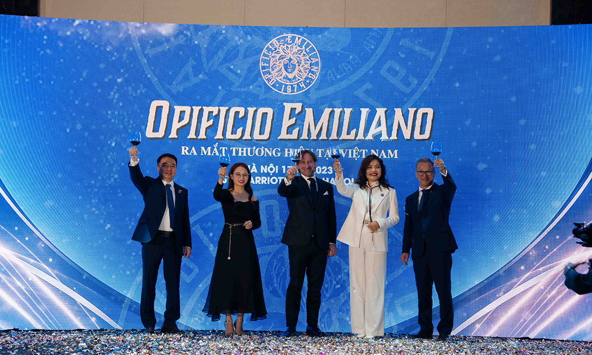 Opificio Emiliano dòng mỹ phẩm hữu cơ công nghệ sinh học cao cấp ra mắt tại Hà Nội