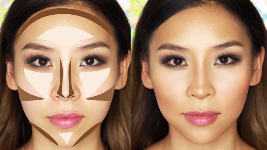 Bật mí tuyệt chiêu tạo khối cơ bản phù hợp với dáng mặt khác nhau
