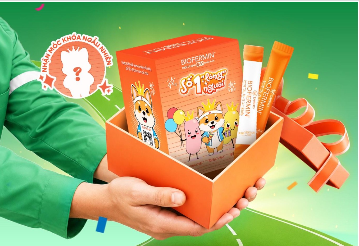 Biofermin “bắt tay” cùng GrabFood: Đưa thông điệp chăm sóc tiêu hóa vào từng đơn hàng